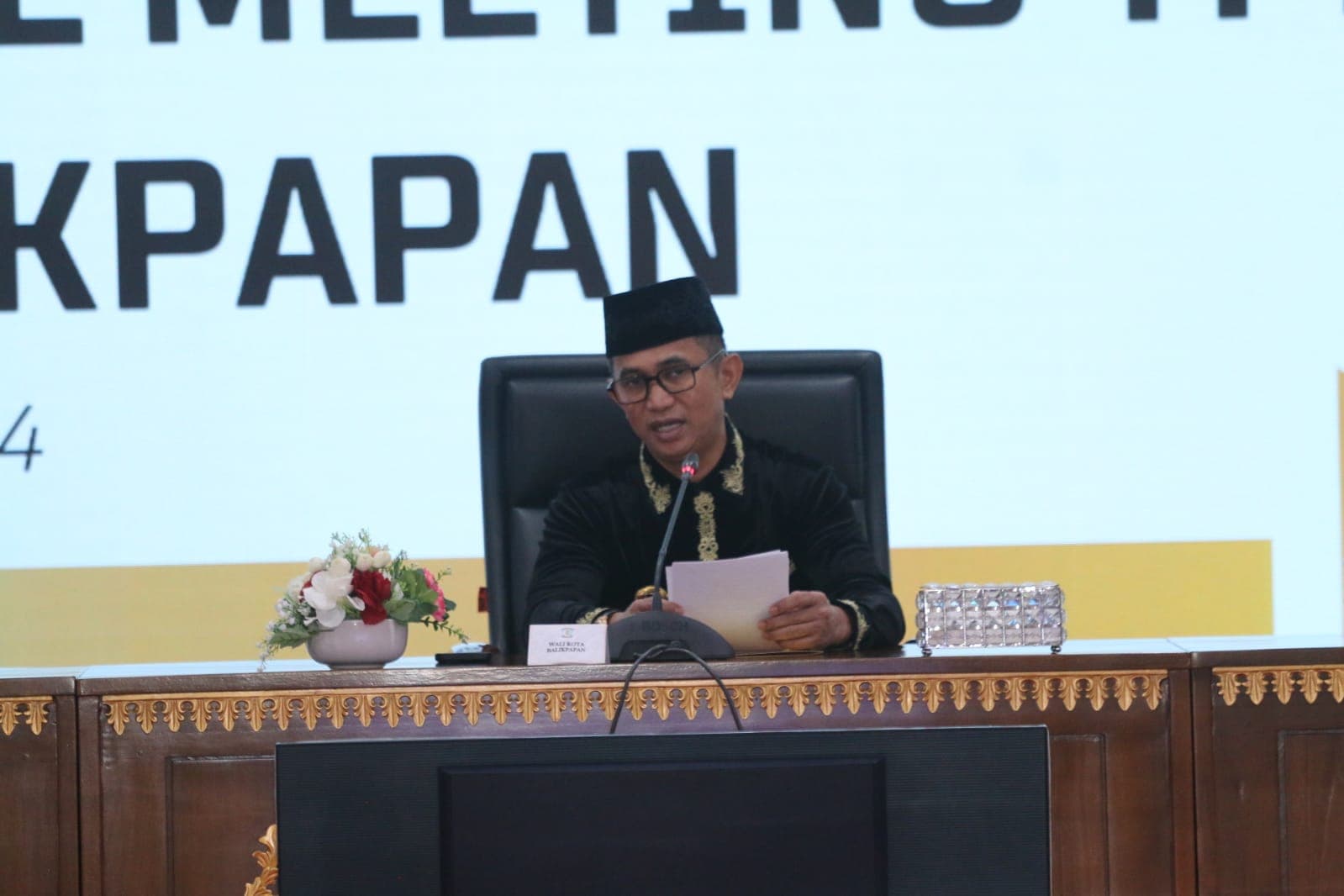 Tekan Inflasi, Wali Kota Balikpapan Beri Arahan di HLM TPID 