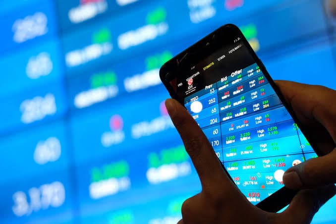 Ilustrasi Indeks Harga Saham Gabungan (IHSG). 