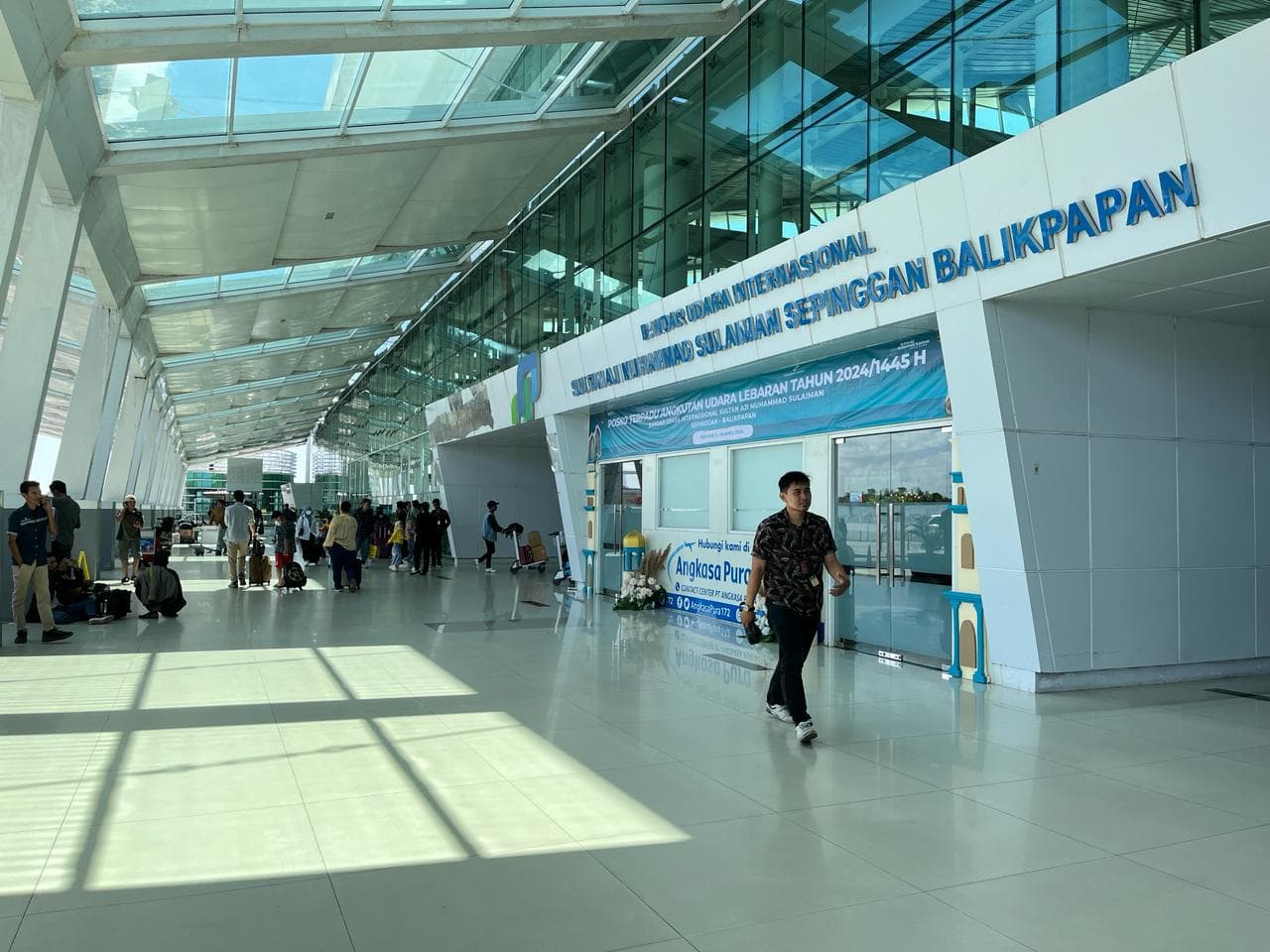 Empat Penerbangan Delay di Bandara Sepinggan 