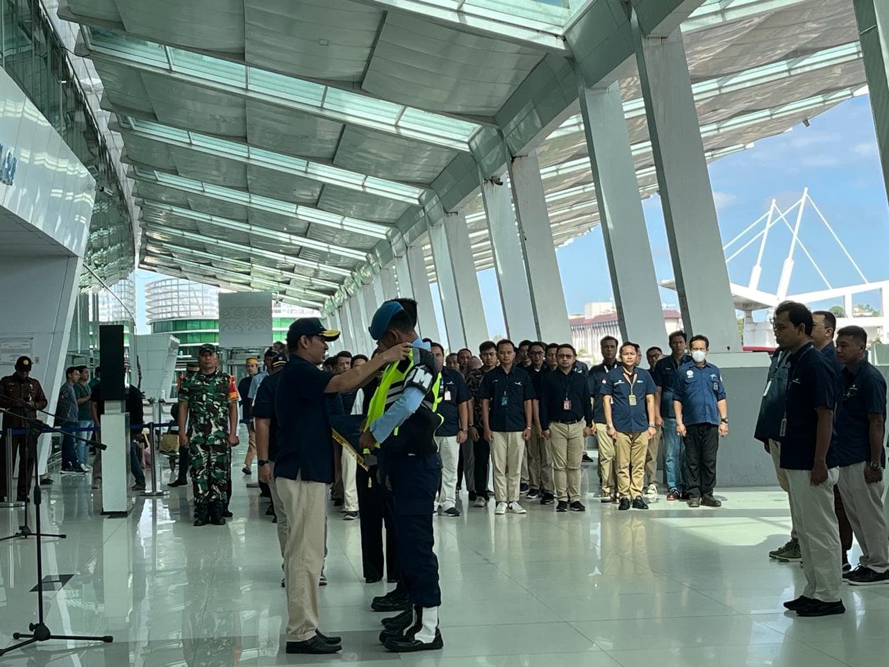 Posko Angkutan Udara Lebaran Dibuka, GM Bandara Sepinggan Tekankan 3 Hal