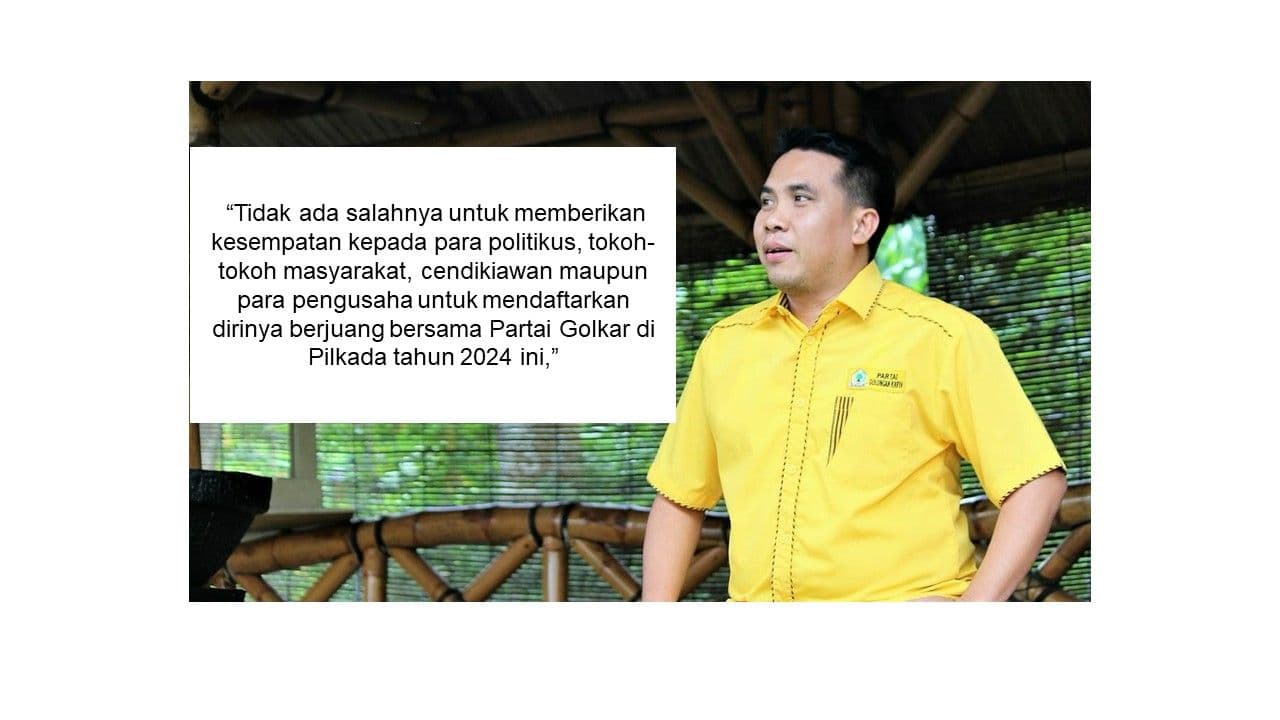 Sekretaris Golkar Kaltim, Muhammad Husni Fahruddin