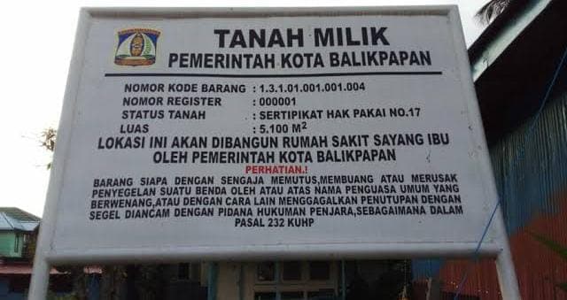 Pemkot Balikpapan telah melaporkan hal ini kepada Pengadilan Negeri Balikpapan untuk dilakukan eksekusi.