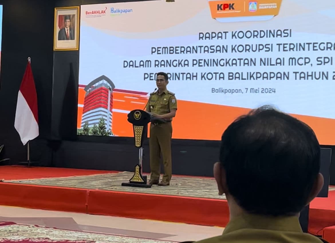 Capaian MCP 93,51 Poin, Balikpapan Komitmen Jalankan Zona Integritas Cegah Korupsi