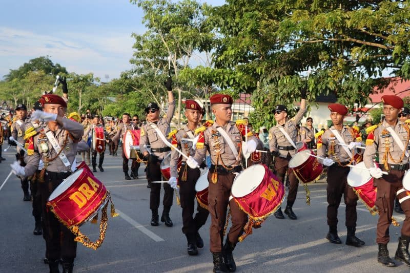 Penajam Semarak dengan Kirab Drum Band Latsitardanus XLIV/2024