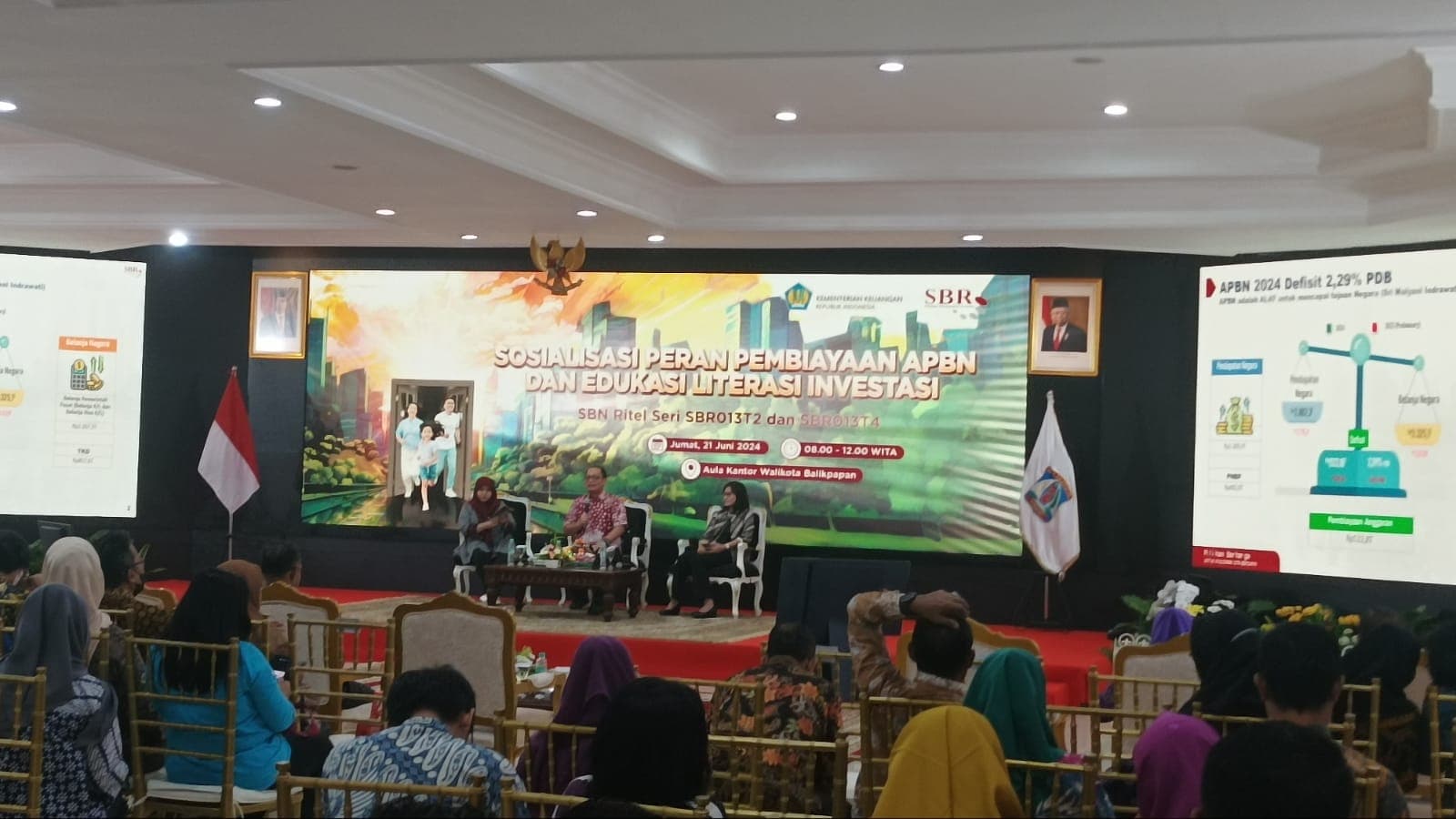 ASN Balikpapan Ikuti Sosialisasi Peran Pembiayaan APBN dan Edukasi Literasi Investasi SBN Ritel 