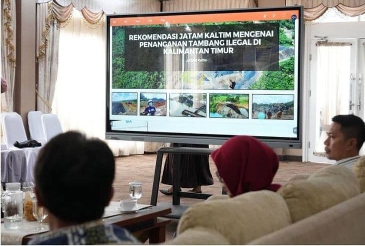 Pemprov Kaltim menerima rekomendasi dari Jatam terkait penanganan tambang batubara ilegal.