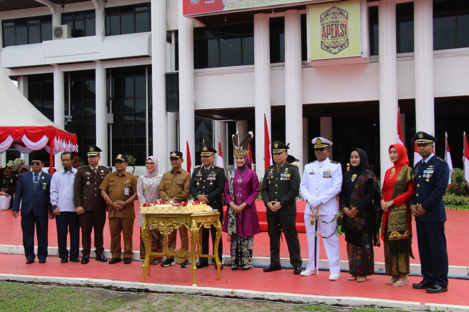 Upacara Peringatan Hari Bhayangkara ke-78, Wali Kota Balikpapan Tekankan Pentingnya Menjaga Kondusifitas