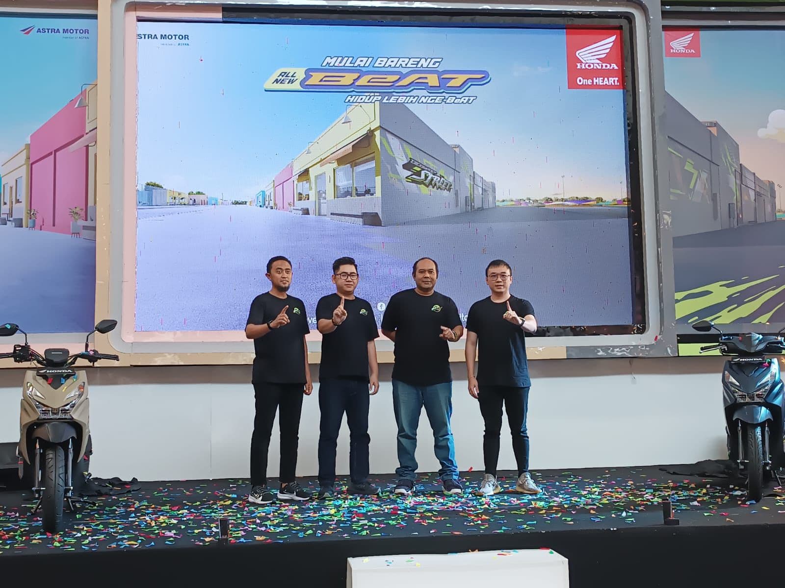 Astra Motor Kaltim 1 Luncurkan All New Honda BeAT di Balikpapan.