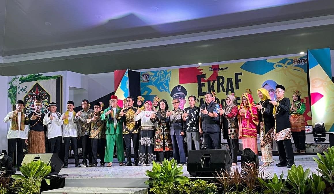 Fasilitasi Pelaku Usaha, Ekraf Middle Fest 2024 Balikpapan Tengah Dibuka  