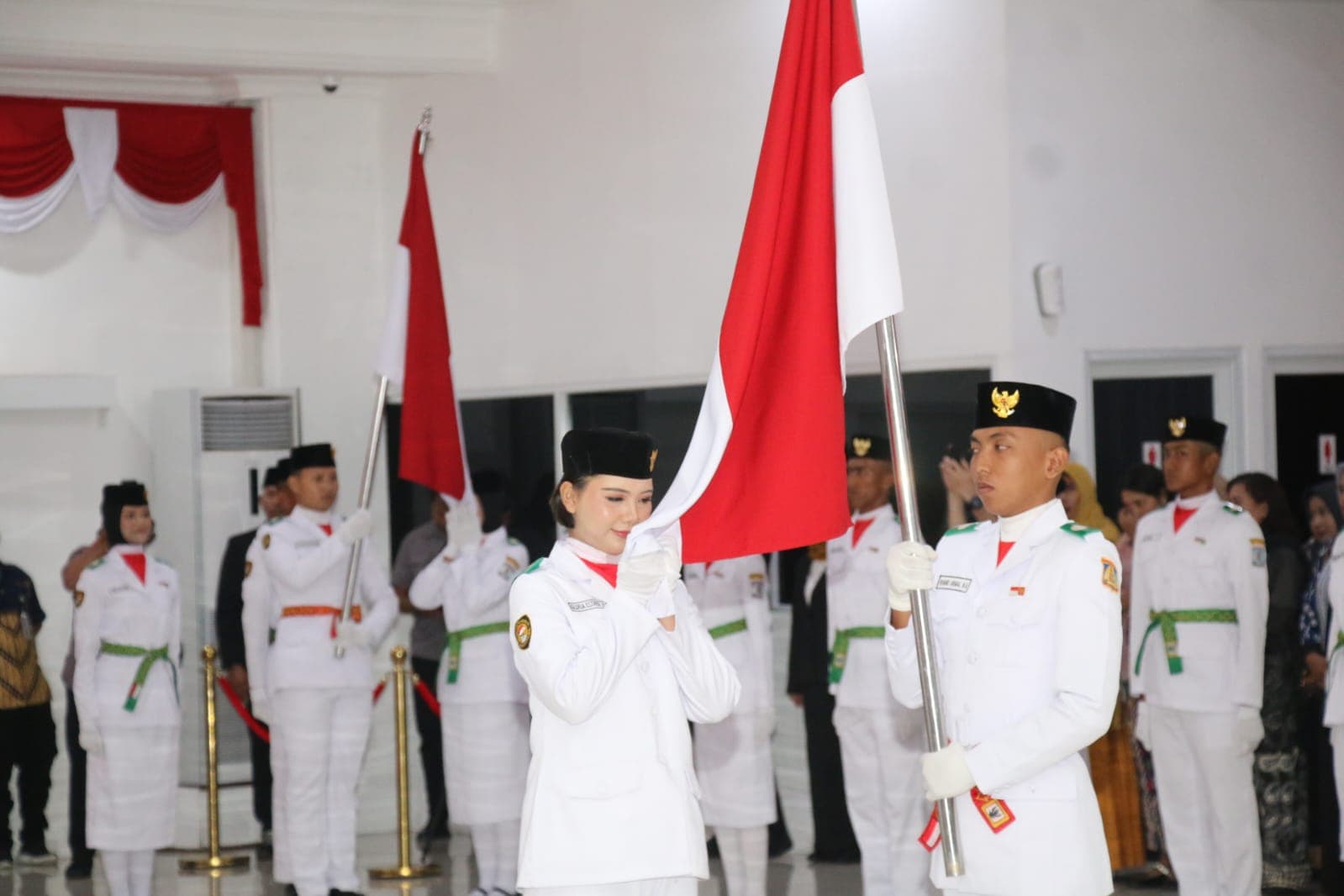 Pemkot Balikpapan Kukuhkan 39 Anggota Paskibraka untuk HUT RI ke-79