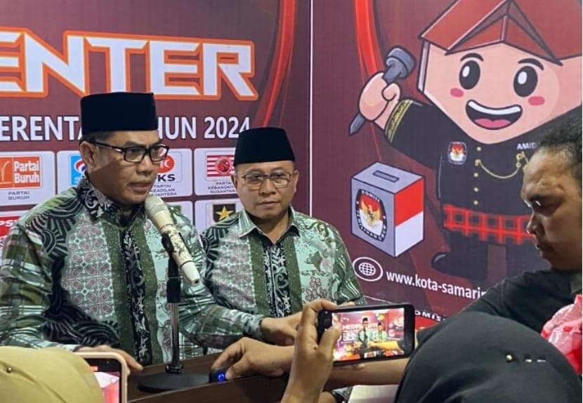 Calon wali kota Samarinda, Andi Harun, melenggang sendirian ke Pilkada Samarinda 2024.  