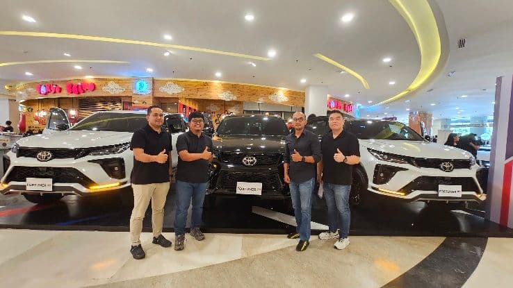 Toyota New Fortuner 2024 resmi diluncurkan di Balikpapan.