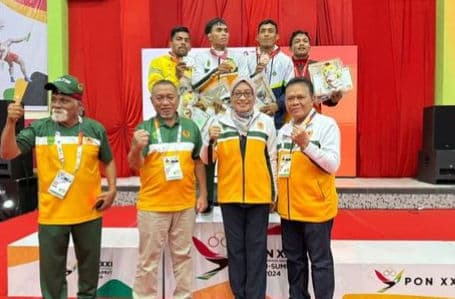 Atlet Kaltim Suparmanto Raih Emas di PON XXI Aceh-Sumut 2024