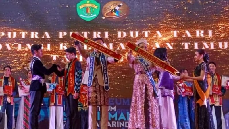 Kutai Kartanegara Sabet Juara 1 Ajang Duta Tari Provinsi Kaltim