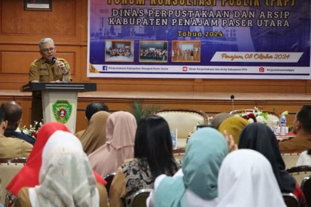 Fokus Mutu Pelayanan Perpustakaan di PPU, Forum Konsultasi Publik 2024 Resmi Dibuka  