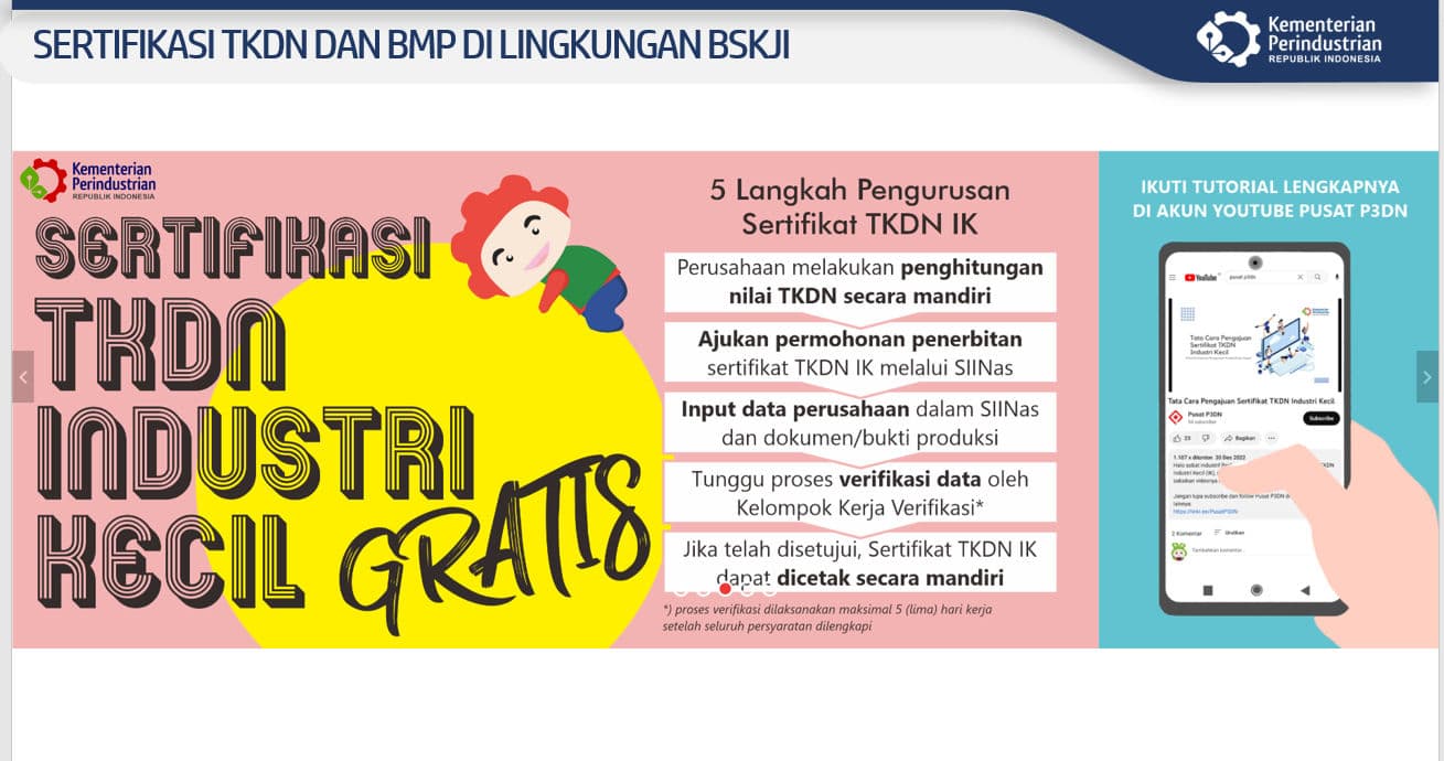 5 Langkah Pengurusan Sertifikasi TKDN Industri Kecil