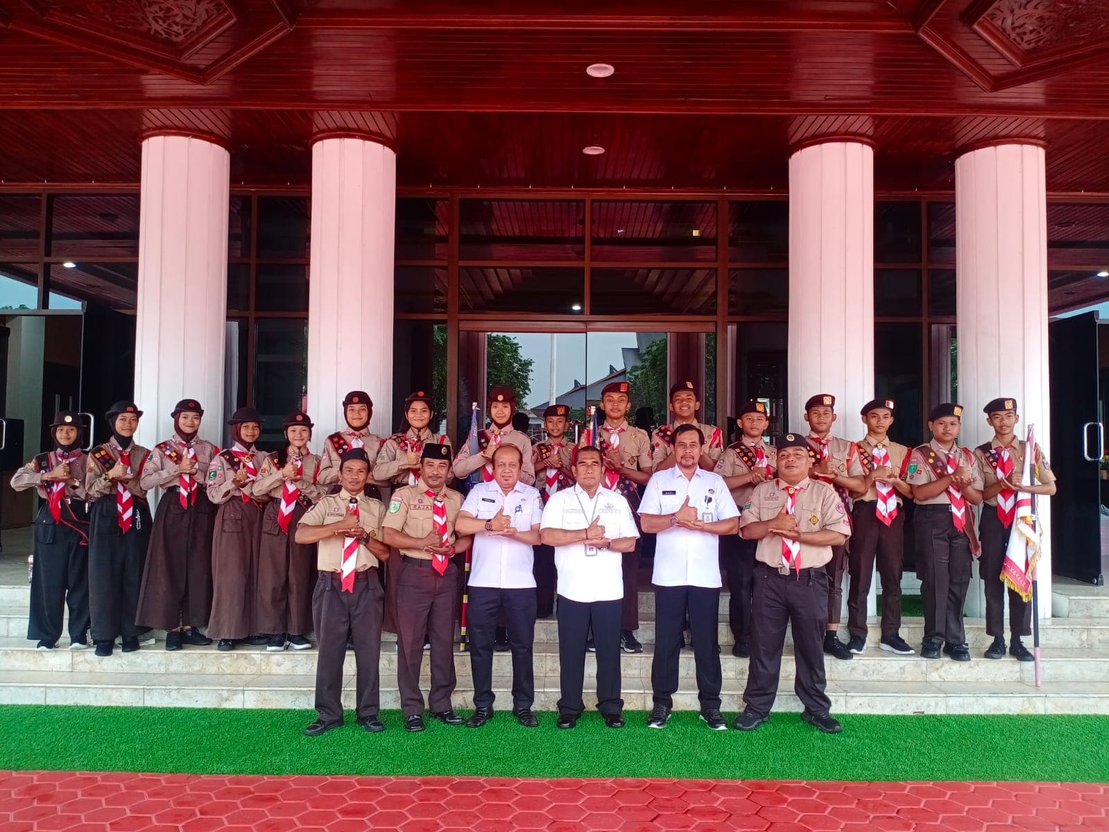 Lepas Kontingen Lomba Ketrampilan Kepramukaan Tingkat Daerah, Begini Pesan Ketua Kwarcab Balikpapan 