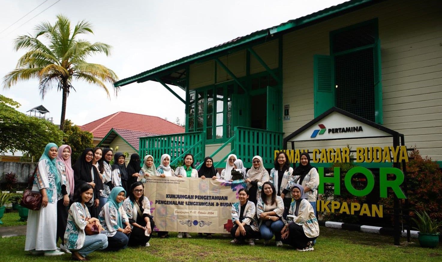 KPI Unit Balikpapan Perkenalkan Cagar Budaya Dahor ke PWP PT PHI Zona 9  