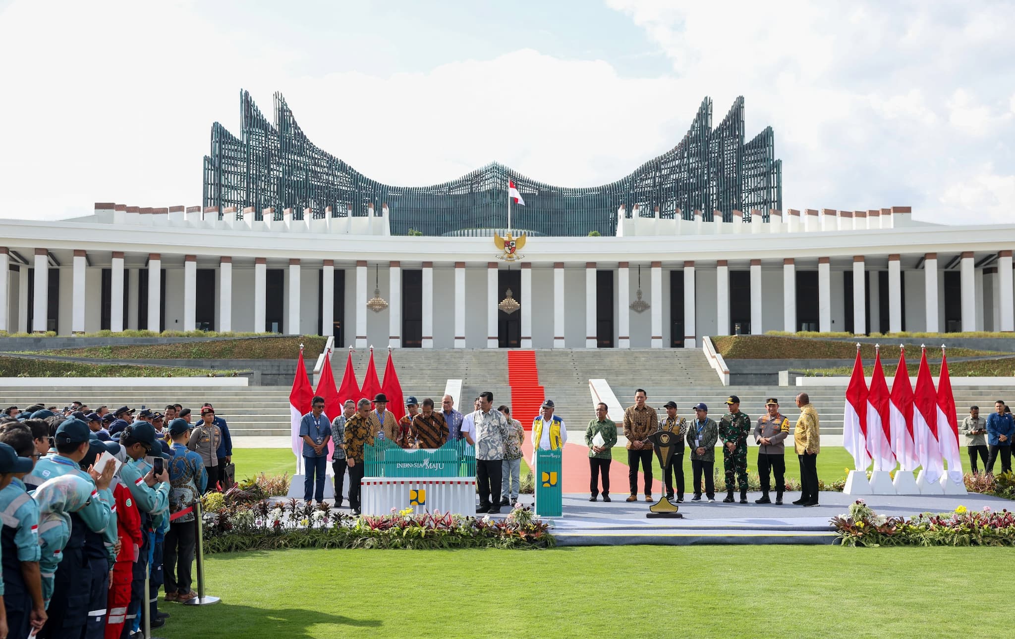 Peresmian Istana Negara di IKN 