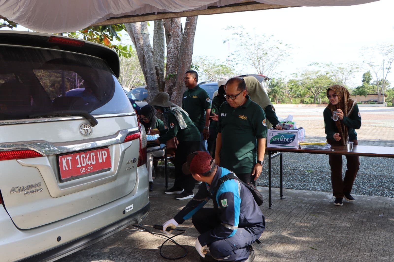 Kurangi Polusi Udara, DLH PPU Laksanakan Uji Emisi Kendaraan Dinas  