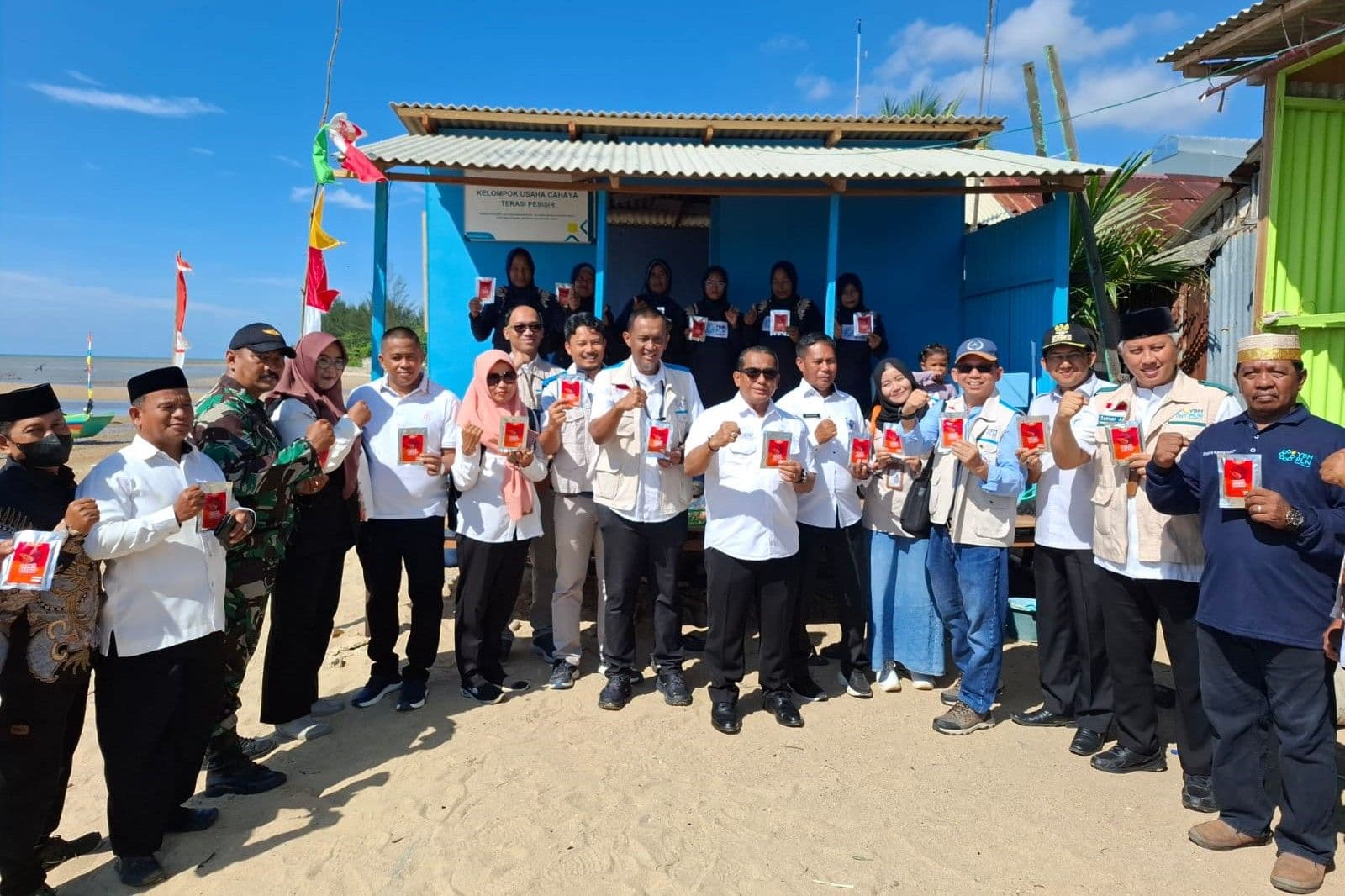 Program Desa Cahaya YBM PLN Diresmikan di Kelurahan Manggar, Balikpapan Timur pada Rabu, 16 Oktober 2024