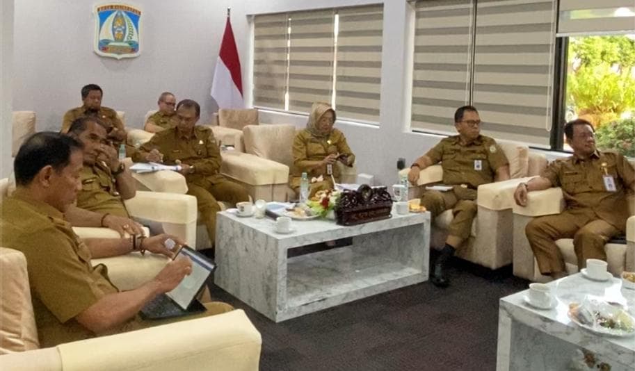 Pjs Wali Kota Balikpapan Ahmad Muzakkir dalam pelaporan kinerja bulanan, melalui daring pada Selasa 22 Oktober 2024