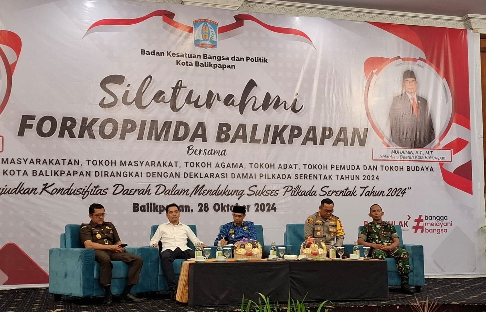 Sukseskan Pilkada, Bakesbangpol Balikpapan Gelar Silaturahmi Forkopimda Bersama Masyarakat pada Senin 28 Oktober 2024