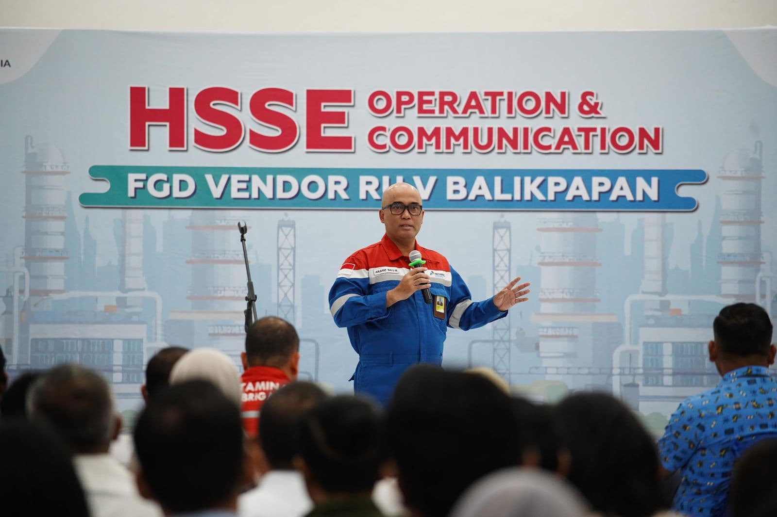 Utamakan Keselamatan, Kilang Pertamina Unit Balikpapan FGD HSSE Operation  