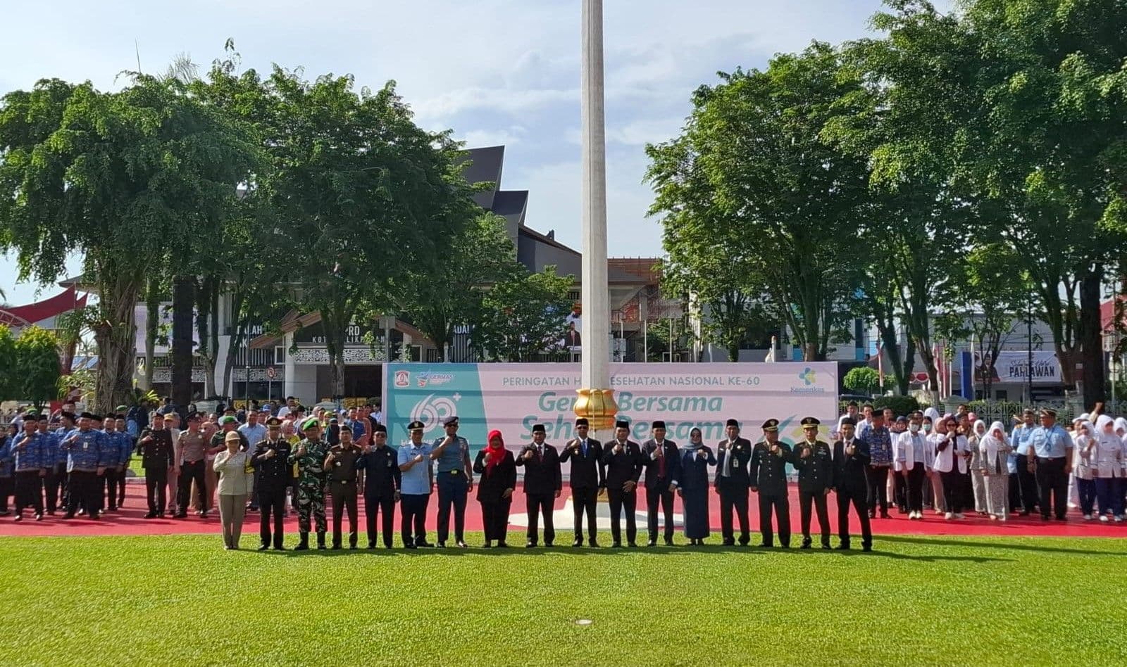 Hari Kesehatan Nasional, Pemkot Balikpapan Siap Sinergi 3 Program 