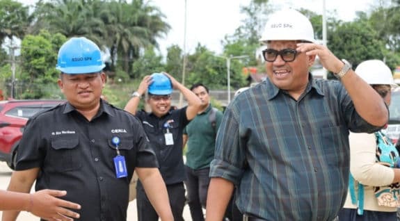 Dorong Percepatan Penyelesaian, Pj Bupati PPU Tinjau Progres Pembangunan RSUD Sepaku 