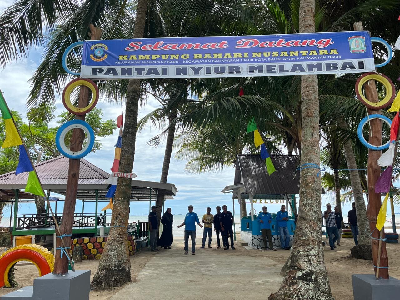 Pantai Nyiur Melambai, Destinasi Wisata Baru di Kota Balikpapan