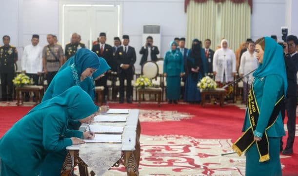 Dewi Yuliana Resmi Dilantik sebagai Ketua TP PKK PPU