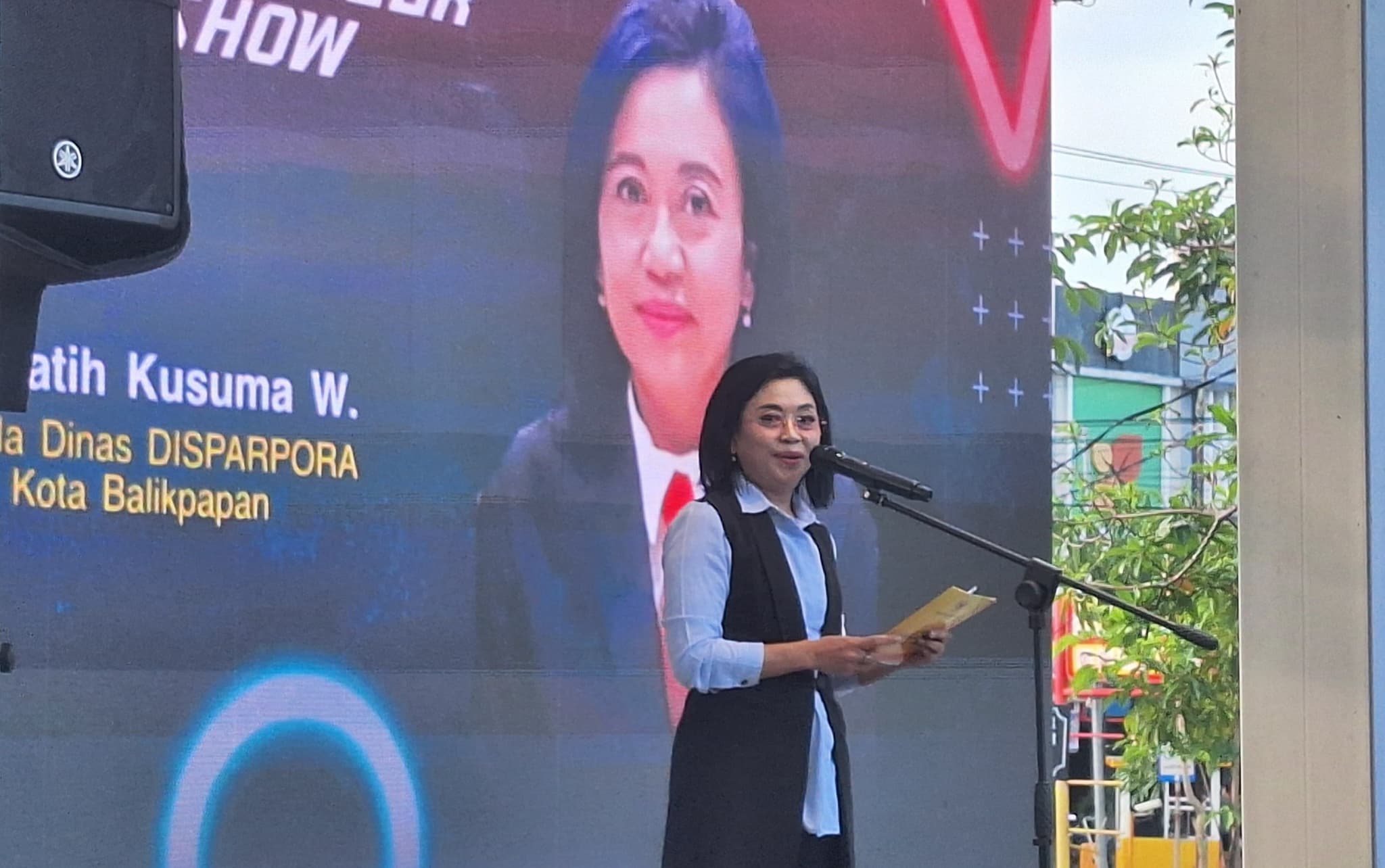 Kepala Dinas Pariwisata, Pemuda, dan Olahraga (Disparpora) Kota Balikpapan, Cokorda Ratih Kusuma