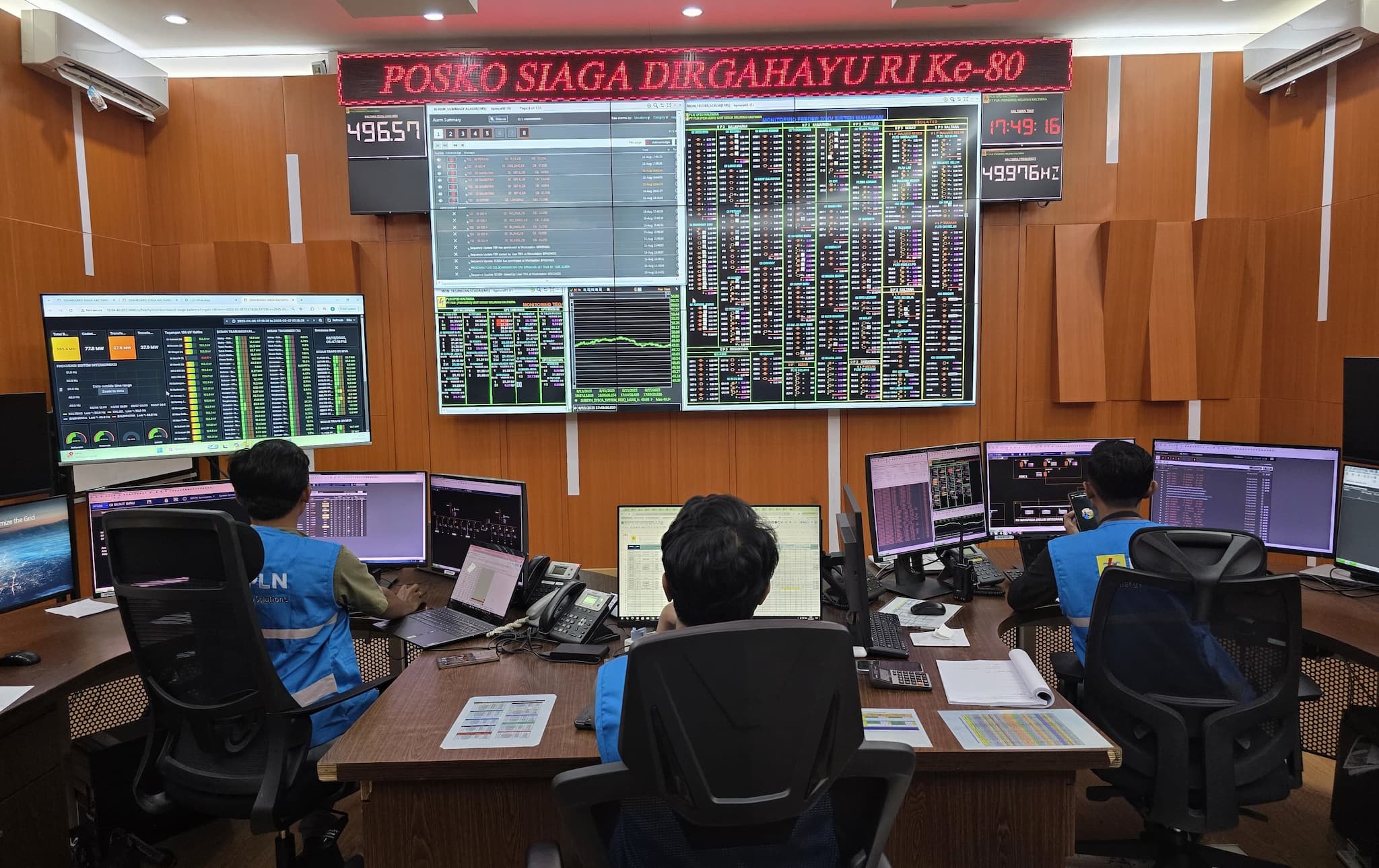 PLN UID Kaltimra Siaga 412 MW Cadangan Listrik untuk HUT ke-80 RI