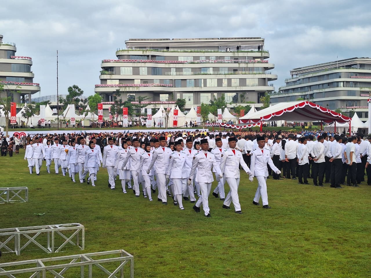 Pemuda PPU Kibarkan Merah Putih di Jantung IKN