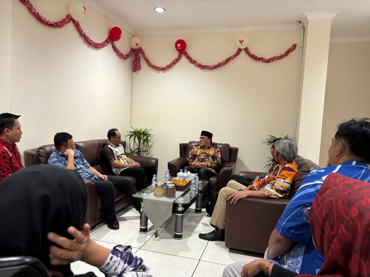 Wakil Wali Kota Balikpapan Bagus Susetyo silaturami ke Kantor BPN Balikpapan pada Kamis, 21 Agustus 2025