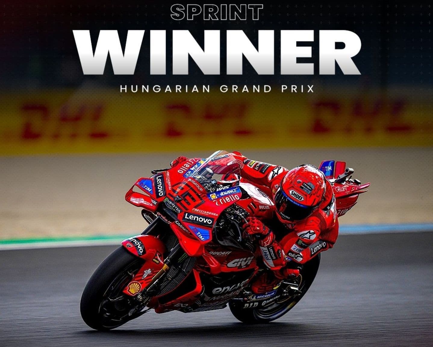 Marc Marquez pemenang Sprint Balaton Park. 