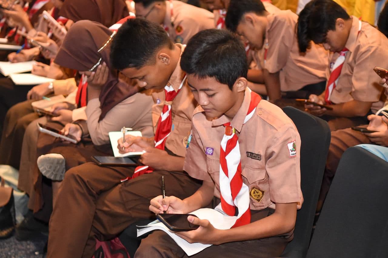 Siswa mengikuti tes kemampuan akademik (Ilustrasi)

