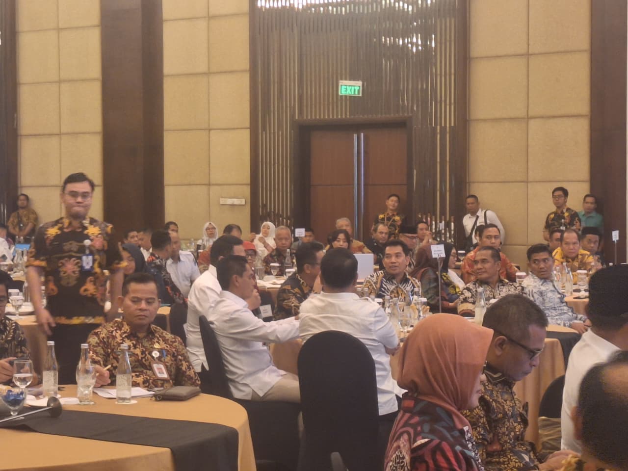 Ketua DPRD Kota Balikpapan Alwi Al-Qadri menyoroti persoalan transfer dana pusat ke daerah yang dinilai merugikan daerah. (Muhammd SJ)
