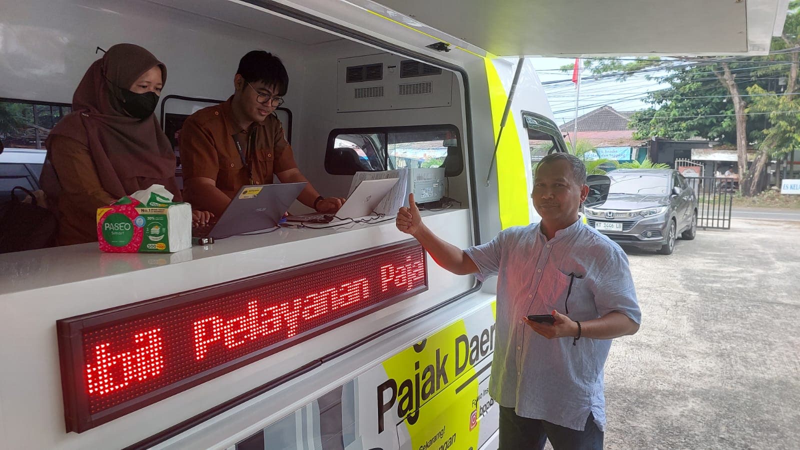 Tak Perlu ke Kantor, Bayar PBB di Balikpapan Bisa dari Mobil Pajak Keliling