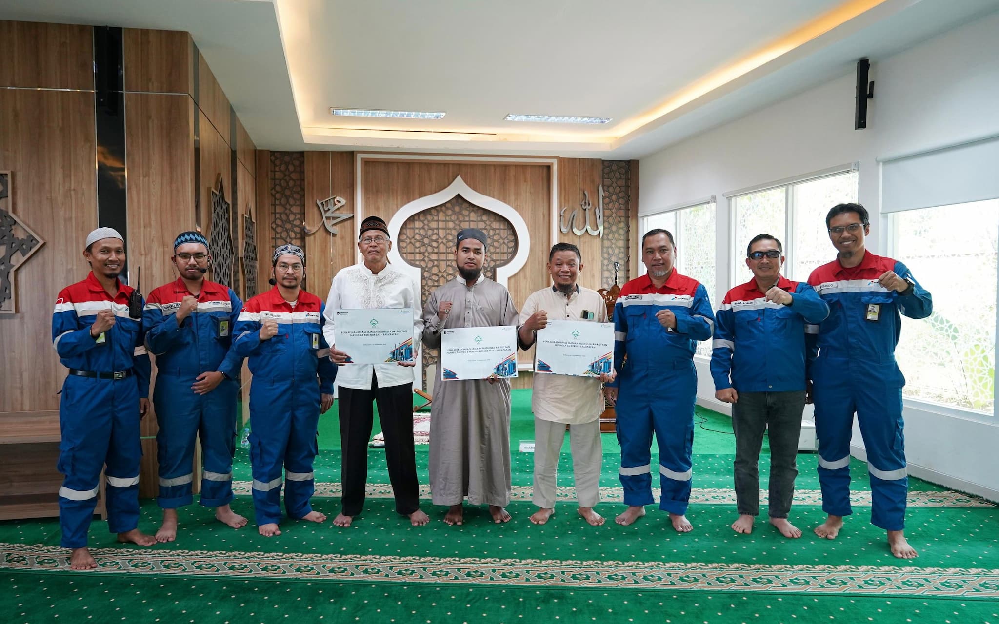 Infak Pekerja KPB Tembus Rp91 Juta, Disalurkan ke Masjid dan Tahfiz