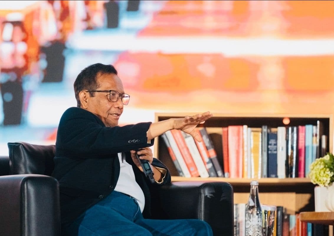 Mahfud MD menyoroti ruang dialog publik yang tidak kondusif. (@mohmahfudmd)