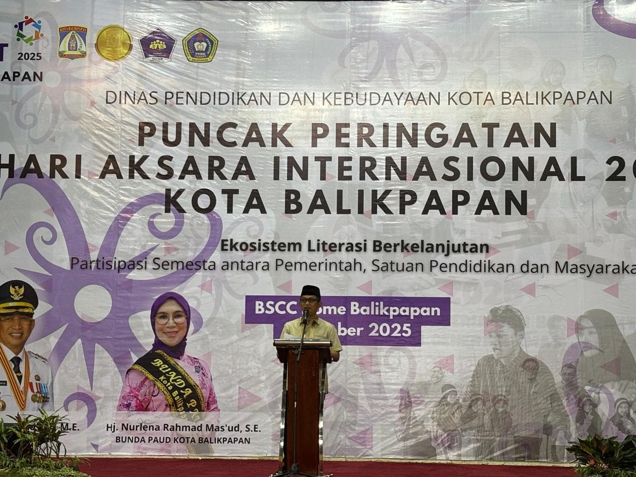 Hari Aksara Internasional, Wali Kota Balikpapan Rahmad Mas'ud Pastikan Fasilitas Merata di Semua Lembaga Pendidikan