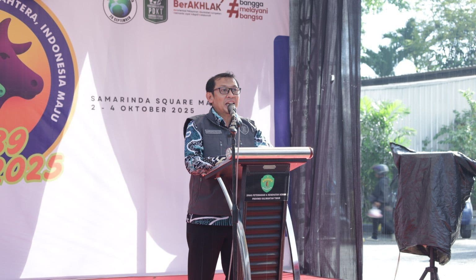 Kepala Dinas Peternakan dan Kesehatan Hewan (DPKH) Kaltim, Fahmi Himawan