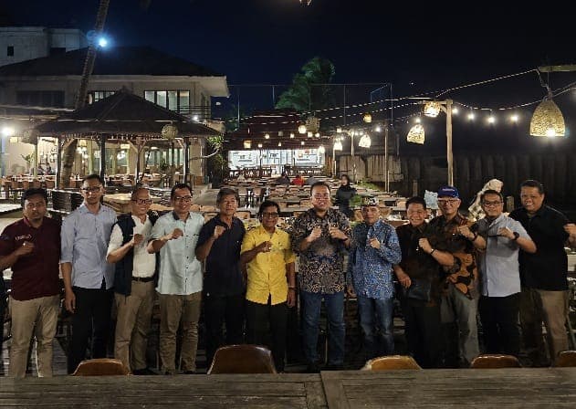 Pertemuan antara Dewas BPJS Ketenagakerjaan Kalimantan dengan Apindo Kaltim, Rabu, 1 Oktober 2025.