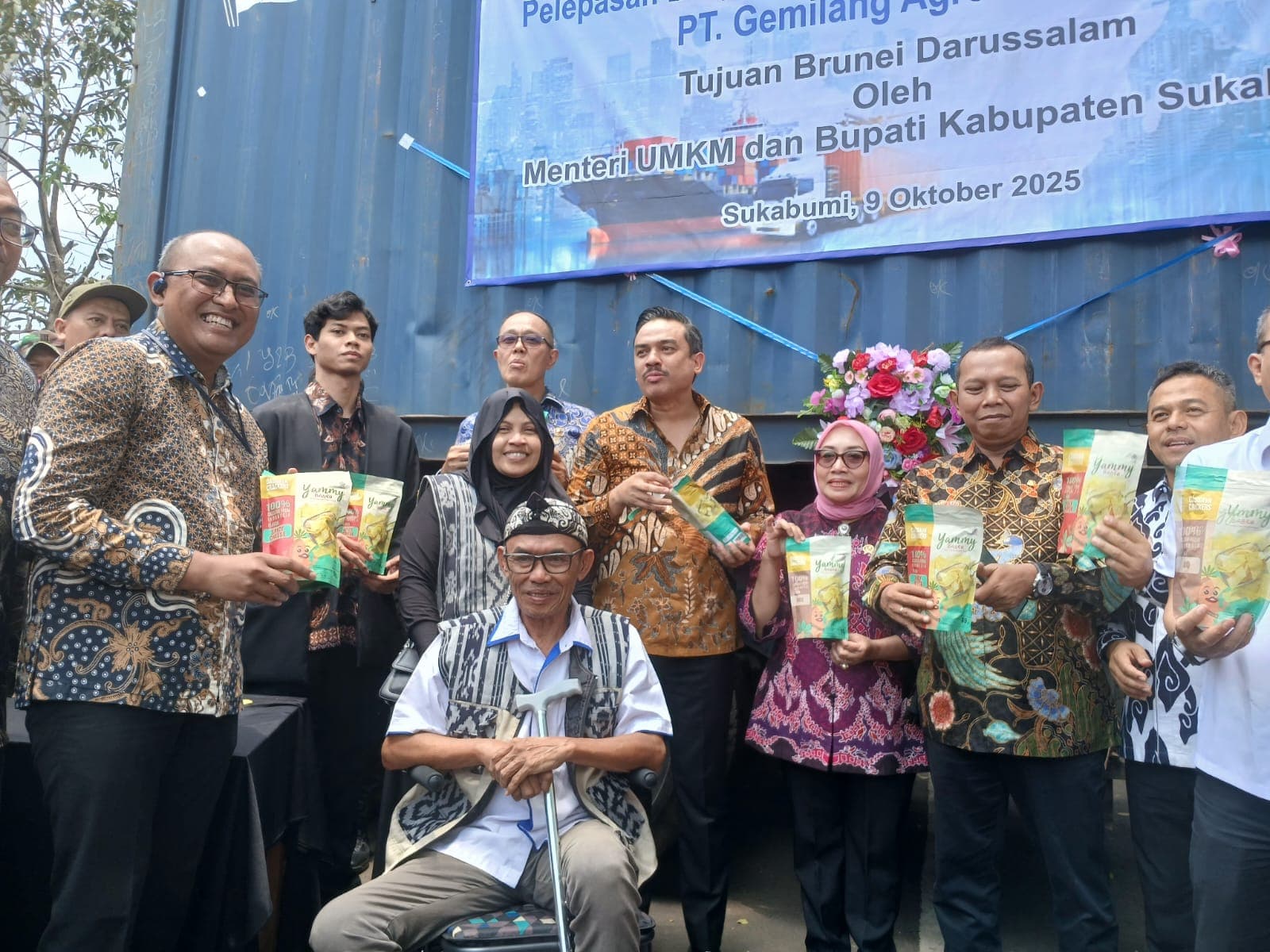 Produk UMKM Difabel Binaan Pertamina Sukses Tembus Pasar Brunei Darussalam