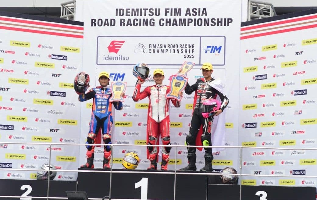 Pebalap Astra Honda Raih Tiga Podium ARRC Malaysia