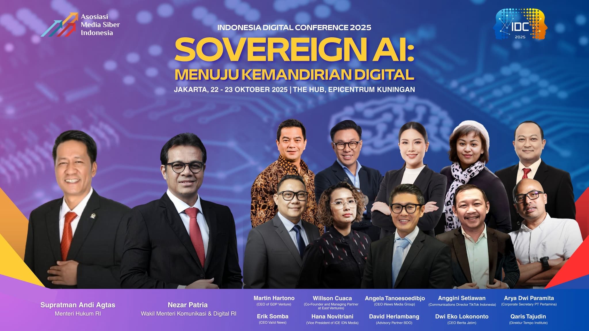 AMSI Angkat Isu Kedaulatan AI di Indonesia Digital Conference 2025