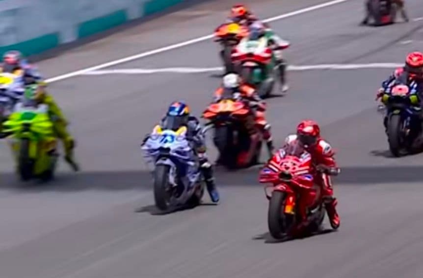 Pecco Bagnaia menangi Sprint Race Sepang, Malaysia.