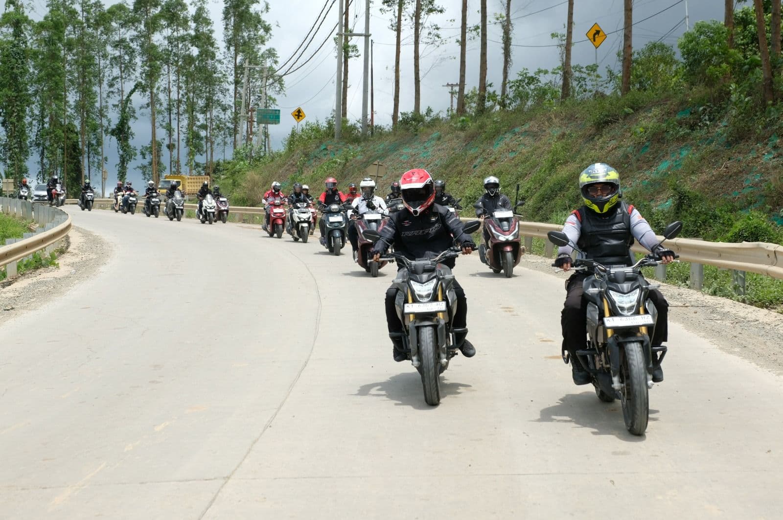 Astra Motor Kaltim 1 Ajak Media dan Vlogger Taklukkan Rute IKN